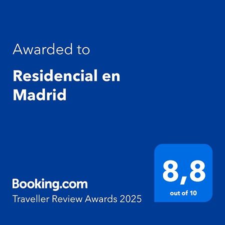 Residencial En Madrid Alquiler De Corta Estancia No Turistico 외부 사진